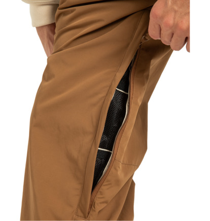 dcshoes, Primo 10K- Pantalón técnico de snow unisex, TOFFEE (cqf0) Primo - Technical Snow Pants Unisex  ADYTP03051