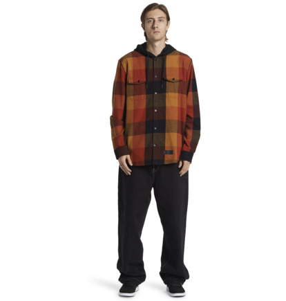 Ruckus - Hooded Long Sleeve Shirt for Men  ADYWT03104