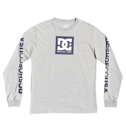 Square Star Long Sleeve Tee for Men  ADYZT04802