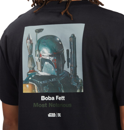 Men s Star Wars X DC Boba Fett Class T Shirt DC Shoes