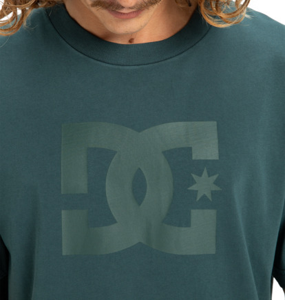 dcshoes, DC Star Pigment Dye - T-Shirt à manches courtes pour Homme, PONDEROSA PINE (gtp0) DC Star Pigment Dye - Short Sleeve T-Shirt for Men  ADYZT05374