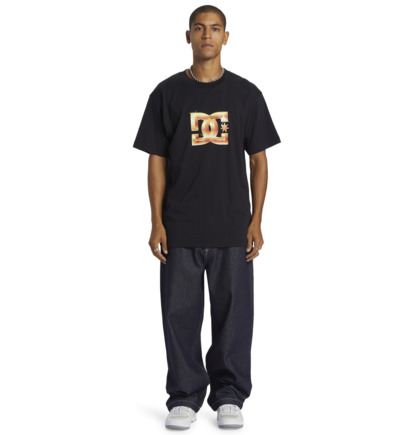 DC Star Chrome Bevel - Short Sleeves T-shirt for Men  ADYZT05400