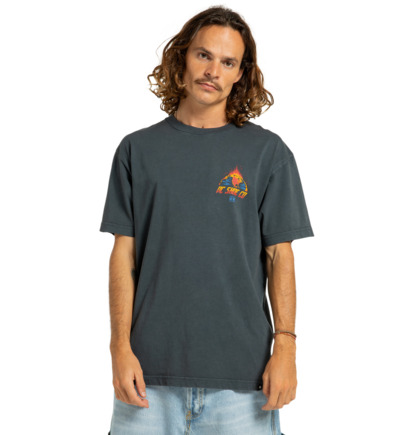 dcshoes, Free Fall - Short Sleeves T-Shirt for Men, BLACK ACID (bac) Free Fall - Short Sleeves T-Shirt for Men  ADYZT05466