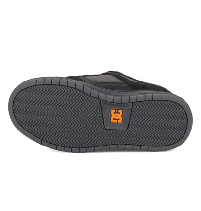dcshoes, Stag - Leather Shoes for Kids, DARKGREY/GREY (064) Stag - Shoes for Boys  DC02186