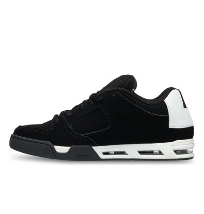 dcshoes, DC Command - Chaussures en cuir pour Homme, BLACK/WHITE (002) DC Command - Leather Shoes for Men  DC02220