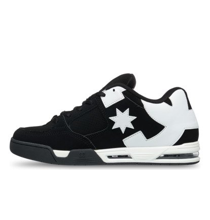 dcshoes, DC Command - Chaussures en cuir pour Homme, BLACK/WHITE (002) DC Command - Leather Shoes for Men  DC02220