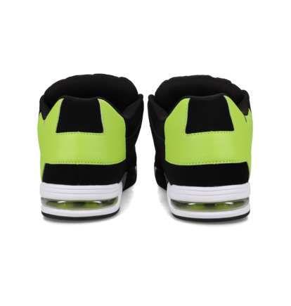 dcshoes, DC Command - Chaussures en cuir pour Homme, BLACK/LIME (003) DC Command - Leather Shoes for Men  DC02220