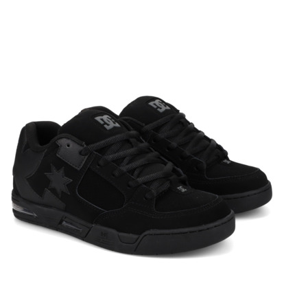 dcshoes, DC Command - Chaussures en cuir pour Homme, BLACK/BLACK (004) DC Command - Leather Shoes for Men  DC02220