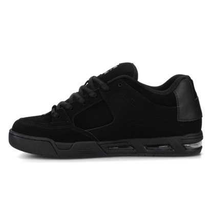 dcshoes, DC Command - Chaussures en cuir pour Homme, BLACK/BLACK (004) DC Command - Leather Shoes for Men  DC02220
