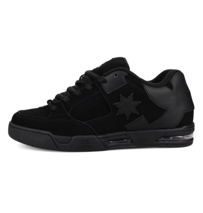dcshoes, DC Command - Chaussures en cuir pour Homme, BLACK/BLACK (004) DC Command - Leather Shoes for Men  DC02220