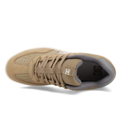 dcshoes, DC Astrix - Chaussures en cuir pour Homme, TAN/OFFWHITE (256) DC Astrix - Leather Shoes for Men  DC02261