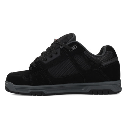 dcshoes, Stag Wnt - Winterschuhe aus Leder für Männer, BLACK/GREY/RED (001) Stag Wnt - Leather Winterised Shoes for Men  DC02399