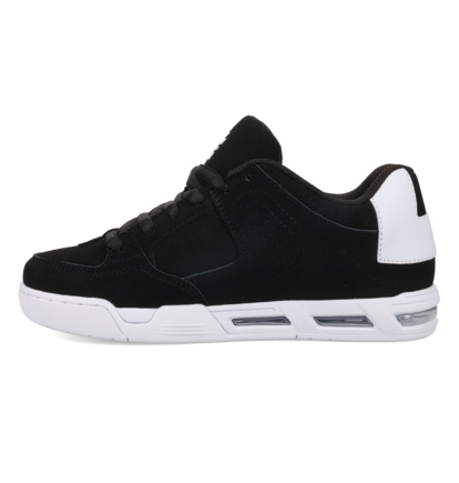 dcshoes, DC Command - Chaussures en cuir pour Femme, BLACK/WHITE (003) Command - Low-Cut Vizair Shoes for Women  DC02744