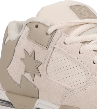 dcshoes, DC Command - Chaussures en cuir pour Femme, TAN/WHITE (256) Command - Low-Cut Vizair Shoes for Women  DC02744