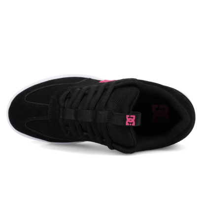 dcshoes, DC Astrix - Chaussures en cuir pour Femme, BLACK/BLACK/PINK (001) DC Astrix - Leather Shoes for Women  DC02789