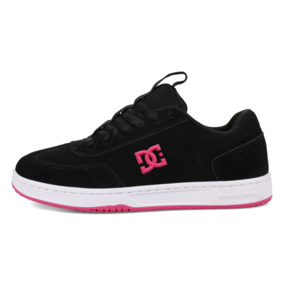 dcshoes, DC Astrix - Chaussures en cuir pour Femme, BLACK/BLACK/PINK (001) DC Astrix - Leather Shoes for Women  DC02789