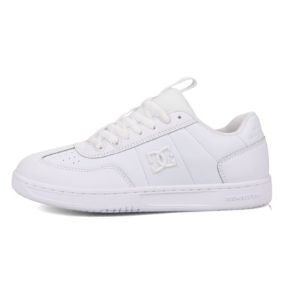 dcshoes, DC Astrix - Chaussures en cuir pour Femme, WHITE/WHITE (101) DC Astrix - Leather Shoes for Women  DC02789