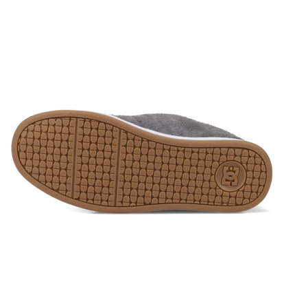 dcshoes, Net Se - Scarpe di pelle da Uomo, GREY/GREY (025) Net Se - Leather Shoes for Men  DC03260