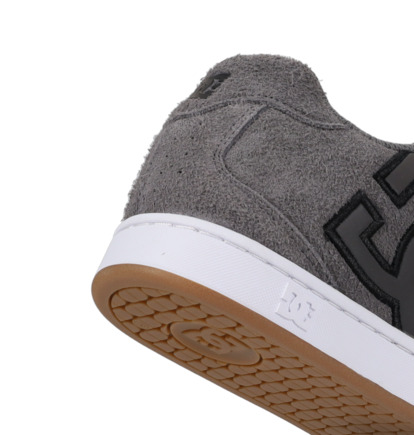 dcshoes, Net Se - Scarpe di pelle da Uomo, GREY/GREY (025) Net Se - Leather Shoes for Men  DC03260