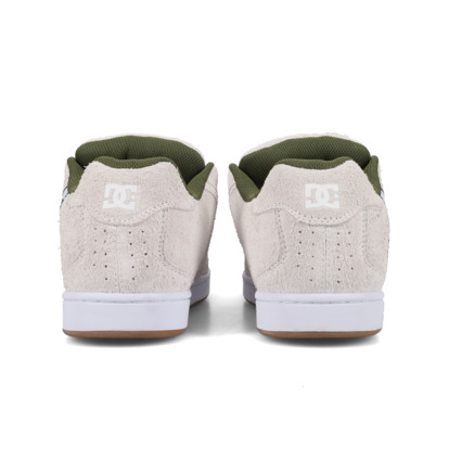 dcshoes, Net Se - Chaussures en cuir pour Homme, OFFWHITE/GREEN (101) Net Se - Leather Shoes for Men  DC03260