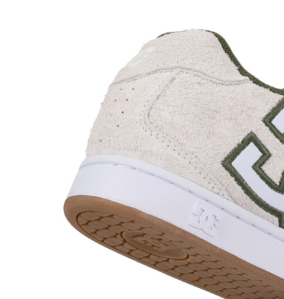 dcshoes, Net Se - Chaussures en cuir pour Homme, OFFWHITE/GREEN (101) Net Se - Leather Shoes for Men  DC03260