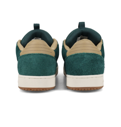 dcshoes, DC Astrix Se - Scarpe di pelle da Uomo, DARKGREEN/OFFWHITE (301) DC Astrix Se - Leather Shoes for Men  DC03293