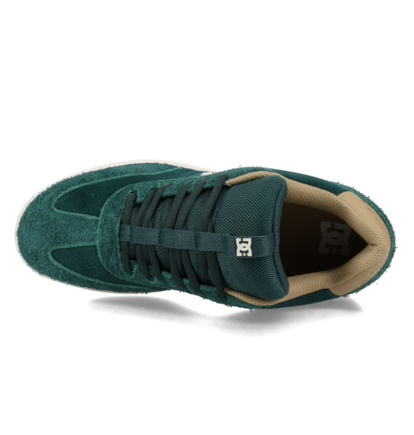 dcshoes, DC Astrix Se - Scarpe di pelle da Uomo, DARKGREEN/OFFWHITE (301) DC Astrix Se - Leather Shoes for Men  DC03293