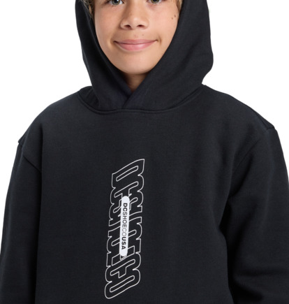 dcshoes, DC Omega - Felpa con cappuccio da Ragazzo 8-16, BLACK (kvj0) DC Omega - Hoodie for Boys 8-16  EDBFT03197