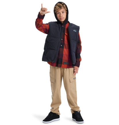 Rover Puffer - Vest With Zip Opening for Boys 8-16  EDBJK03063