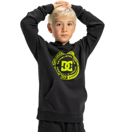 dcshoes, DC Corpo Raglan - Felpa con cappuccio da Ragazzo 8-16, BLACK (kvj0) DC Corpo Raglan - Hoodie for Boys 8-16  EDBSF03133