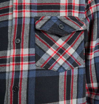 dcshoes, Marshal Flannel - Camicia in flanella da Ragazzo 8-16, BLACK (kvj0) Marshal Flannel - Flannel Shirt for Boys 8-16  EDBWT03061