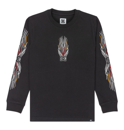 Burnt Out - Long Sleeve T-Shirt for Boys 8-16  EDBZT03424