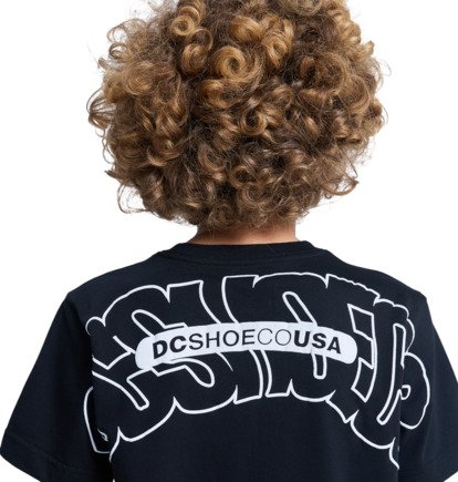 dcshoes, DC Omega - Short Sleeve T-Shirt for Boys 8-16, BLACK (kvj0) DC Omega - Short Sleeve T-Shirt for Boys 8-16  EDBZT03426