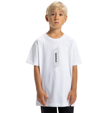 dcshoes, DC Omega - Short Sleeve T-Shirt for Boys 8-16, WHITE (wbb0) DC Omega - Short Sleeve T-Shirt for Boys 8-16  EDBZT03426