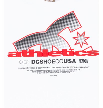 dcshoes, Slathletic - Long Sleeve T-Shirt for Boys 8-16, WHITE (wbb0) Slathletic - Long Sleeve T-Shirt for Boys 8-16  EDBZT03430