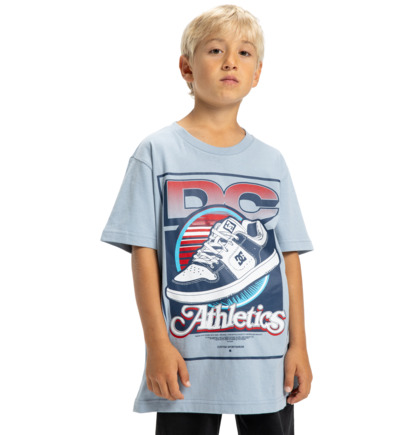 dcshoes, Manteca Tribute - Short Sleeve T-Shirt for Boys 8-16, BLUE FOG (bgj0) Manteca Tribute - Short Sleeve T-Shirt for Boys 8-16  EDBZT03431