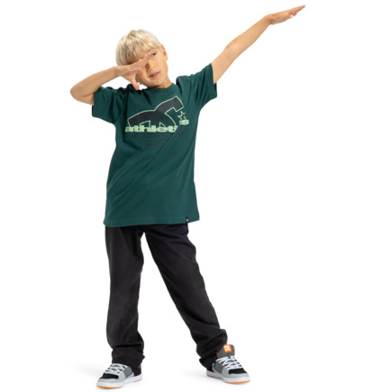 dcshoes, Slathletic - Short Sleeve T-Shirt for Boys 8-16, PONDEROSA PINE (gtp0) Slathletic - Short Sleeve T-Shirt for Boys 8-16  EDBZT03433