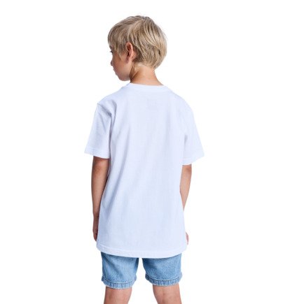 dcshoes, Hot Slice - Short Sleeve T-Shirt for Boys 8-16, WHITE (wbb0) Hot Slice - Short Sleeve T-Shirt for Boys 8-16  EDBZT03443