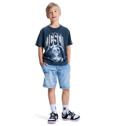 Skull Storm - Short Sleeve T-Shirt for Boys 8-16  EDBZT03448