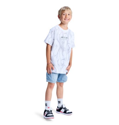 DC Liquid Fuego - Short Sleeve T-Shirt for Boys 8-16  EDBZT03449