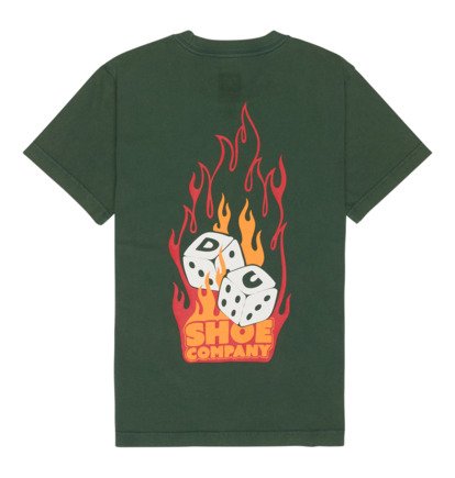 Burning Dice - Short Sleeve T-Shirt for Boys 8-16  EDBZT03454