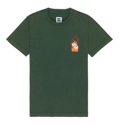 Burning Dice - Short Sleeve T-Shirt for Boys 8-16  EDBZT03454