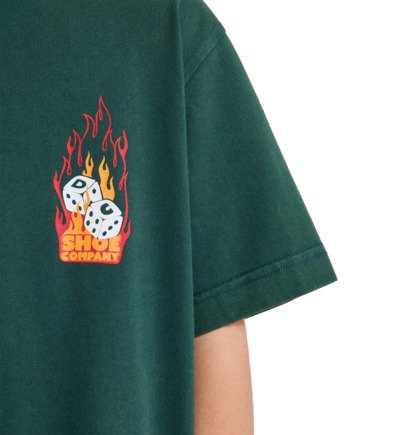 Burning Dice - Short Sleeve T-Shirt for Boys 8-16  EDBZT03454