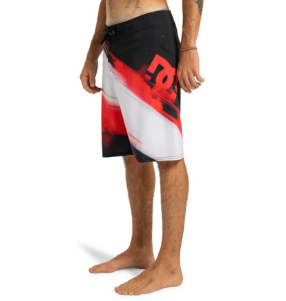 dcshoes, Burn Out 21" - Boardshorts para hombre, RACING RED (rqr7) Burn Out 21" - Boardshorts for Men  EDYBS03107