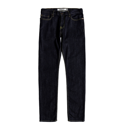 Worker Indigo Rinse - Slim Fit Jeans for Men  EDYDP03384