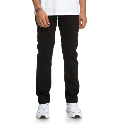 Worker Black - Straight Fit Jeans for Men  EDYDP03385