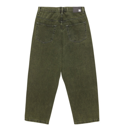 dcshoes, Worker Baggy Denim Bronze Rins - Jeans in denim da Uomo, BRONZE GREEN (gqq0) Worker Baggy Denim Bronze Rins - Denim Jeans for Men  EDYDP03430