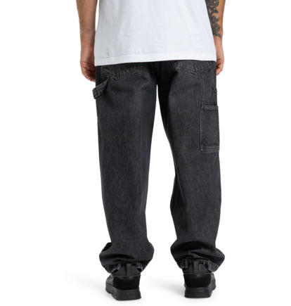 Worker Baggy Carpenter Bac - Denim Carpenter Trousers for Men  EDYDP03432