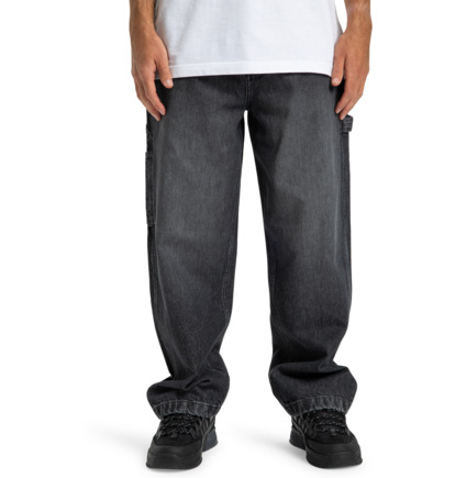 Worker Baggy Carpenter Bac - Denim Carpenter Trousers for Men  EDYDP03432