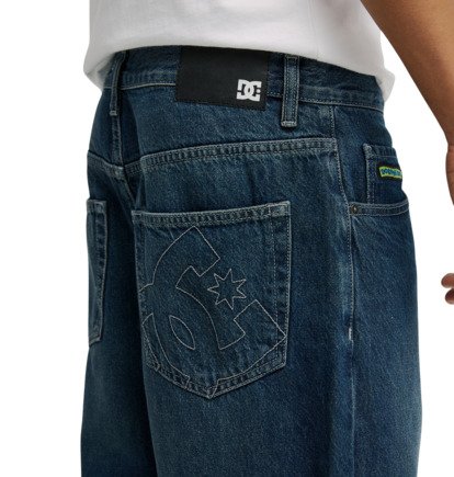 Worker Baggy Denim Double That - Denim Trousers for Men  EDYDP03433